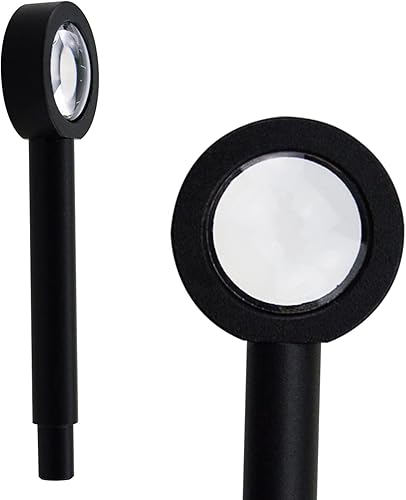 Miniatura 8 de Luz LED polariscopio con filtros giratorios de vidrio, probador polarizador de joyas, lupa, herramientas de identificación de gemas para uso en