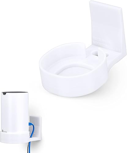 Soporte adhesivo Deco M4 y S4 de montaje en pared para malla WiFi TP Link, soporte de cinta VHB fuerte, sin tornillos, taladros y no necesita