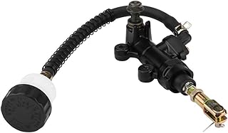 Kimiss Motorcycle Brake Master Cylinder,Aluminium Alloy Rear Pump Hydraulic Brake Master Cylinder for GSXR 600 750 1000 1300//motorcycle rear brake master cylinder