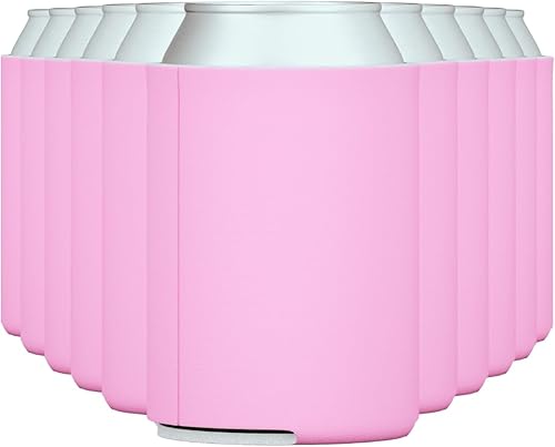 TahoeBay Fundas enfriadoras para latas de cerveza en blanco, sublimación a granel para vinilo plegable de espuma, enfriadores para latas de soda y disponible en Yaxa Peru