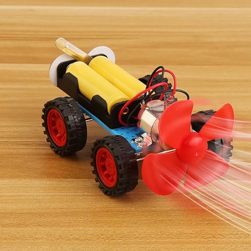 STEM Science Kits for Kids, 5 Set Wind Powered Car for Boy Toys Bulk Gifts - Image 5