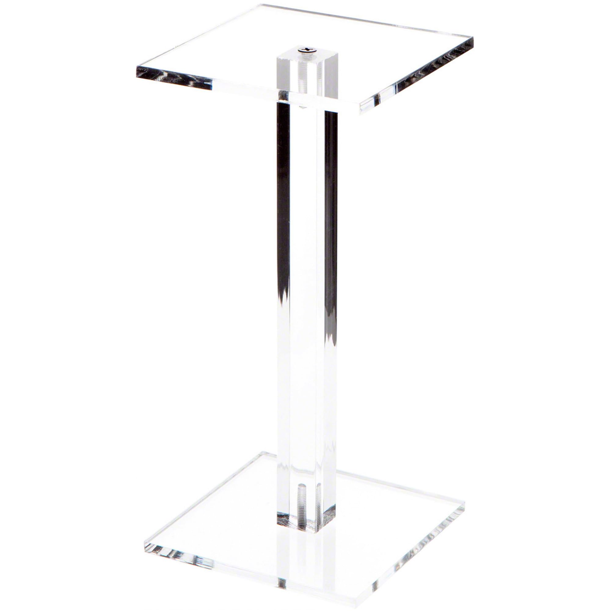 Riser en acrylique Plymor pour éviter les objets cachés en vitrine