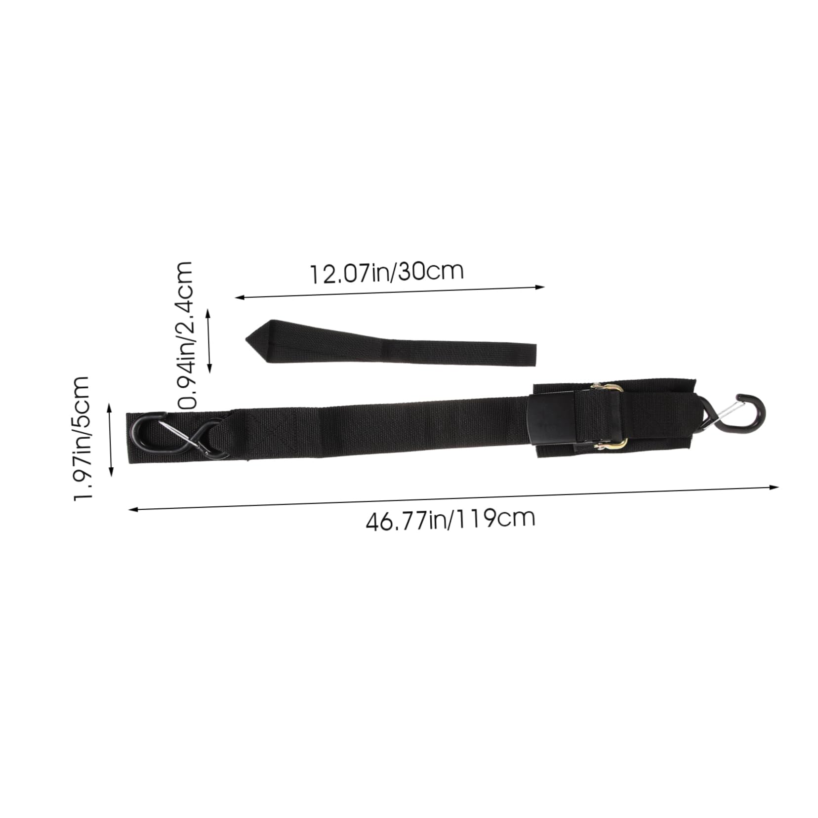 WHAMVOX Boat Tie Down Straps for Trailer Durable Transom Straps Easy Installation Versatile Use