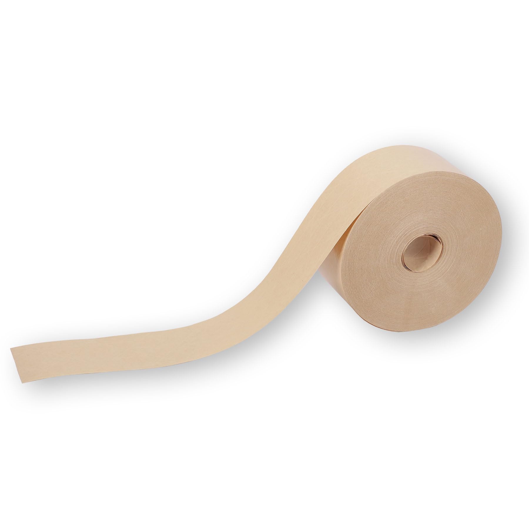 Europack24 6 Rollen Nassklebeband Kraftpapier 70mm x 150m gitterverstärkt | leise abrollend | Paketklebeband für nahezu alle Kartonagen | stark klebendes Packband/Paketband