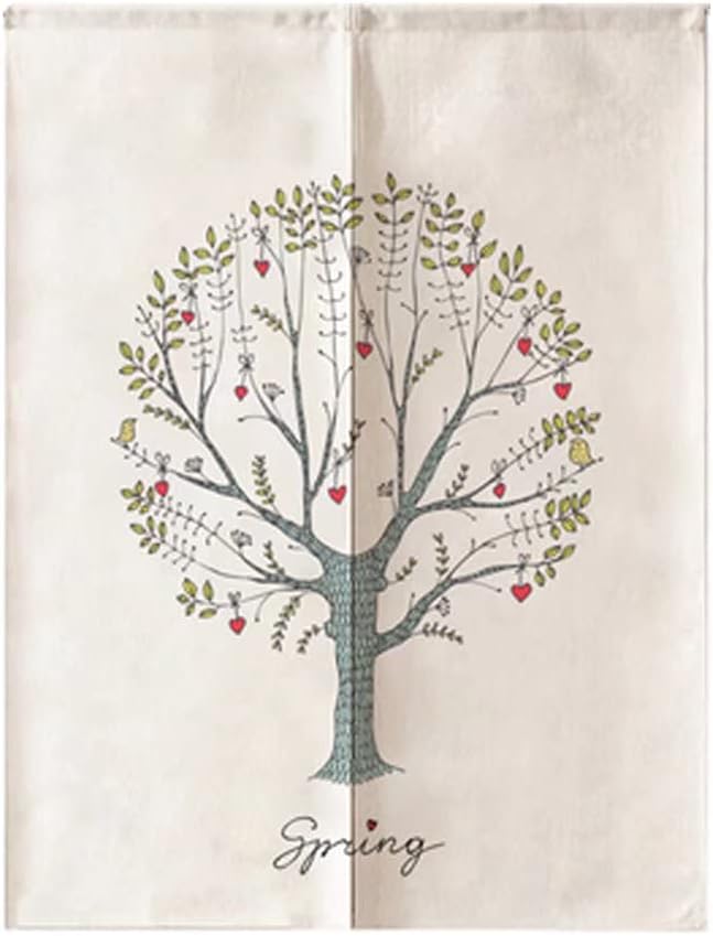 万葉舎カテゴリー 鳥獣戯画のれん：宴/万葉舎/手描き/和風暖簾/麻