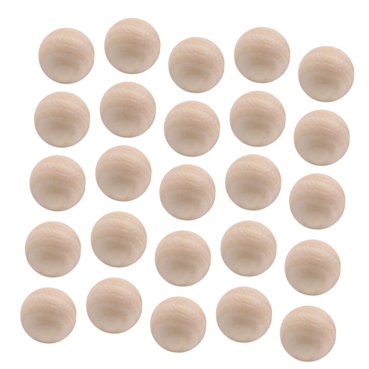 Angoily 2 Set Perline Legno Naturale Pz Beads Tondi Senza Per Diy E Pittura Accessori Creativi Per Gioielli E Decorazioni Fai Da Te Legno Loto 200 Pezzi*2
