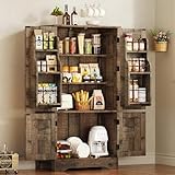 usikey Storage Cabinet with 4 Doors, 43.3' H...