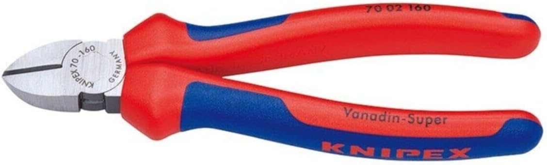 Knipex | 70 02 160 | Diagonal Cutter | Multi-Component Handle | Black Atramentized - 160mm