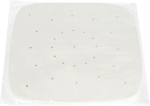 Forros de papel pergamino para freidora de aire (8.7 x 8.7 pulgadas), 100 piezas compatibles con XL Philips, NuWave Brio, Chefman, OMORC, Cuisinart,