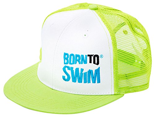 BornToSwim Unisex Trucker Netzkappe Baseball Cap