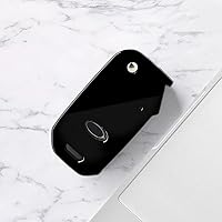 Vista 6 de ontto Funda para llavero de Kia con llave abatible Elegante Funda para llave negra