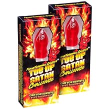 Flamethrower Candy Co Toe of Satan Lollipop Two Pack Caroline Reaper Spicy Challenge