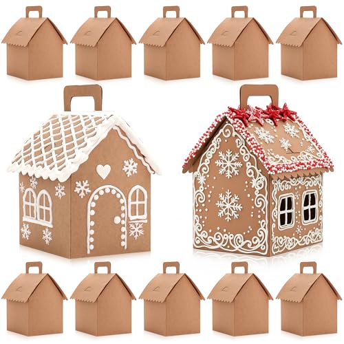 Vynium 24Pcs Christmas Gingerbread House Kit