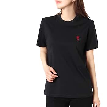 amiページ Black Red Ami De Coeur T-Shirt | AMI PARIS