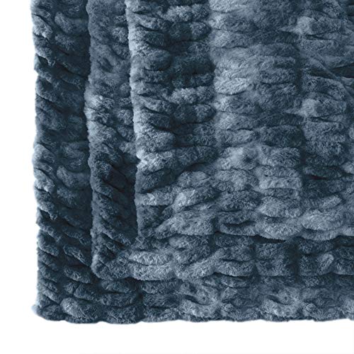 COZY ACRES 72x60 Dreamy Bunny Blanket Tie-Dye Navy X-Large