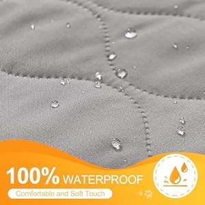   2-Pack-Waterproof-Dog-Bed-Cover-Blanket-Non-Slip-Couch-Cover-for-Pets-Medium-Dog-Cat-Kids-Children-Sofa-Furniture-Protector5482-Light-Grey