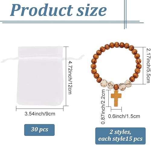 Miniatura 2 de arricraft Colgantes de cruz de madera, Madera, Sin gemas.