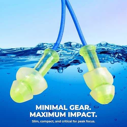 Image of Nivia Tranz Ear Plug for Swimming, Ear Plugs for Water Sports, Waterproof, Comfortable, Suitable for Kids and Adults (Green)