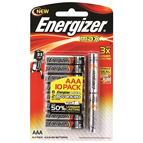 EnergizerMax 10xAAA Alkaline Battery (E92BP10)