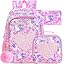 Sequin Heart Pink