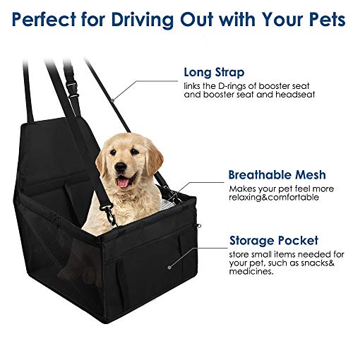 GeeRic Seggiolino Auto per Cane Animali