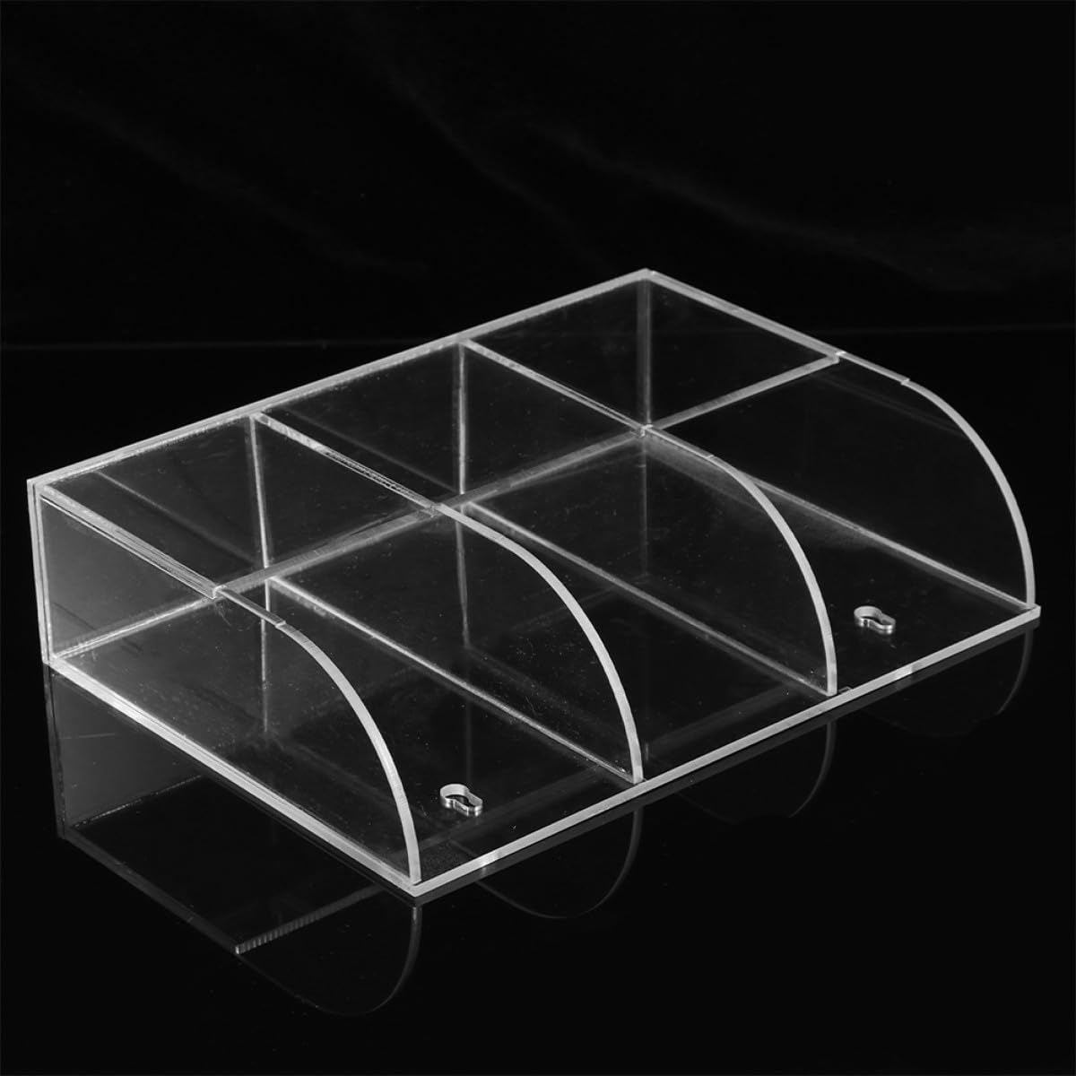 STOBAZA 2juegos Soporte De Pared Para Mandos Distancia De Acrílico Transparente Organizador De Almacenamiento Para Oficina y Hogar Para Teledirigidos Llaves y Tarjetas