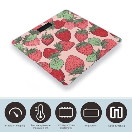Báscula digital corporal con diseño de fresas de alta precisión miniatura 3