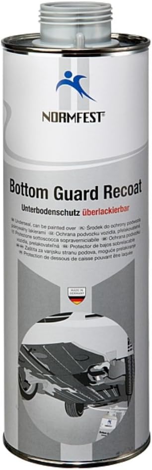 Normfest 2892-883 Bottom Guard Recoat Underbody Protection 1L Grey Overpaint