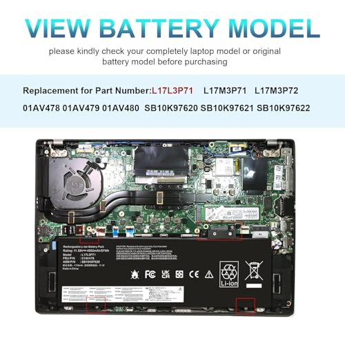 Image of ASUNCELL 1F22N Laptop Battery 15.2V 60Wh 3750mAh 4-Cell Compatible with Dell Alienware M15 M17 R1 G7 7590 7790 G5 5590-D2783W D2743B D2865B D2863W D2842W D2843W Series Notebook 0JJPFK 08622M XRGXX