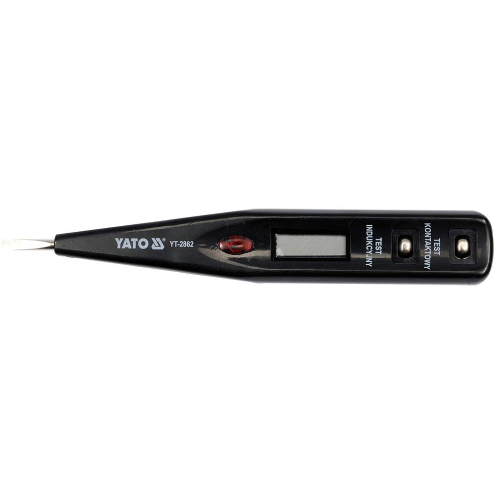 Yato YT-2862 Digital Voltage Tester|12-250 V|Voltage on LCD Screen|No Battery|Digital Voltage Meter|Digital Voltage Indicator|Electrical Installation Tools|Touch screen|Power Tools|Industrial tools (B084VKTFHZ) Amazon Price History, Amazon Price Tracker