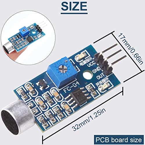 5PCS-Microphone-Sensor-Module-High-Sensitivity-Sound-Detection-Sound-Sensor-Control-Switch-ModuleBlue-33-5V-for-Arduino-with-Dupont-Cable