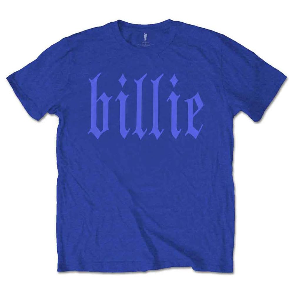 Rock Off officially licensed products Billie Eilish Billie 5 T Shirt L Blue