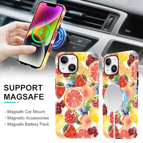 Coque iPhone 13 résistante aux chutes motif collage artistique coloré - 5