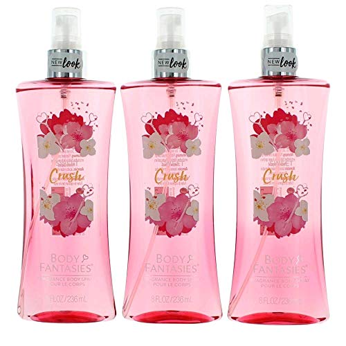Body Fantasies Signature Sweet Crush By Parfums De Coeur Body Spray 8 Oz For Women 3 (Pack) #TOP10