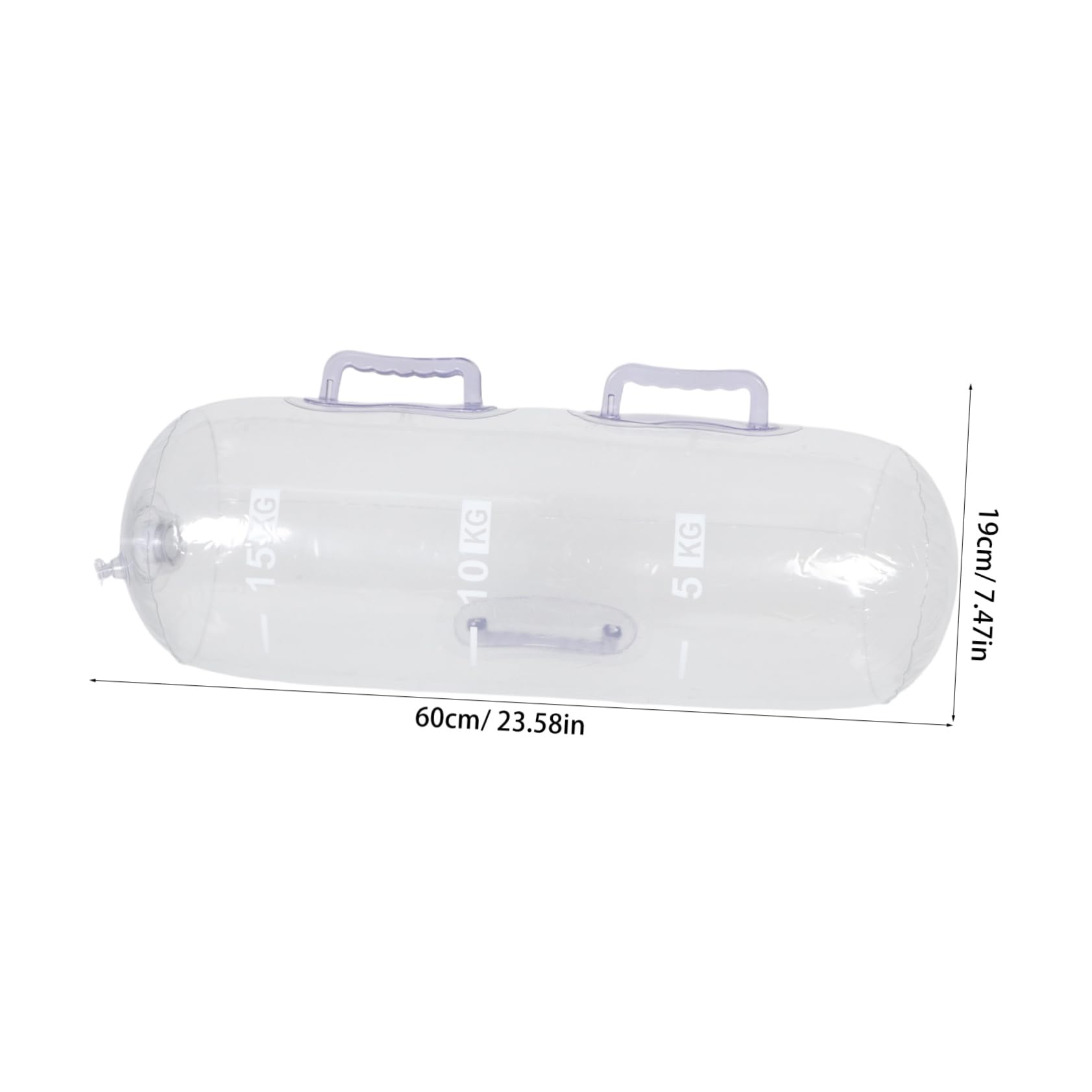 ifundom Portable Weighted Water Bag Home Workout Bag Fitness Equipment for Training Gym Accessory