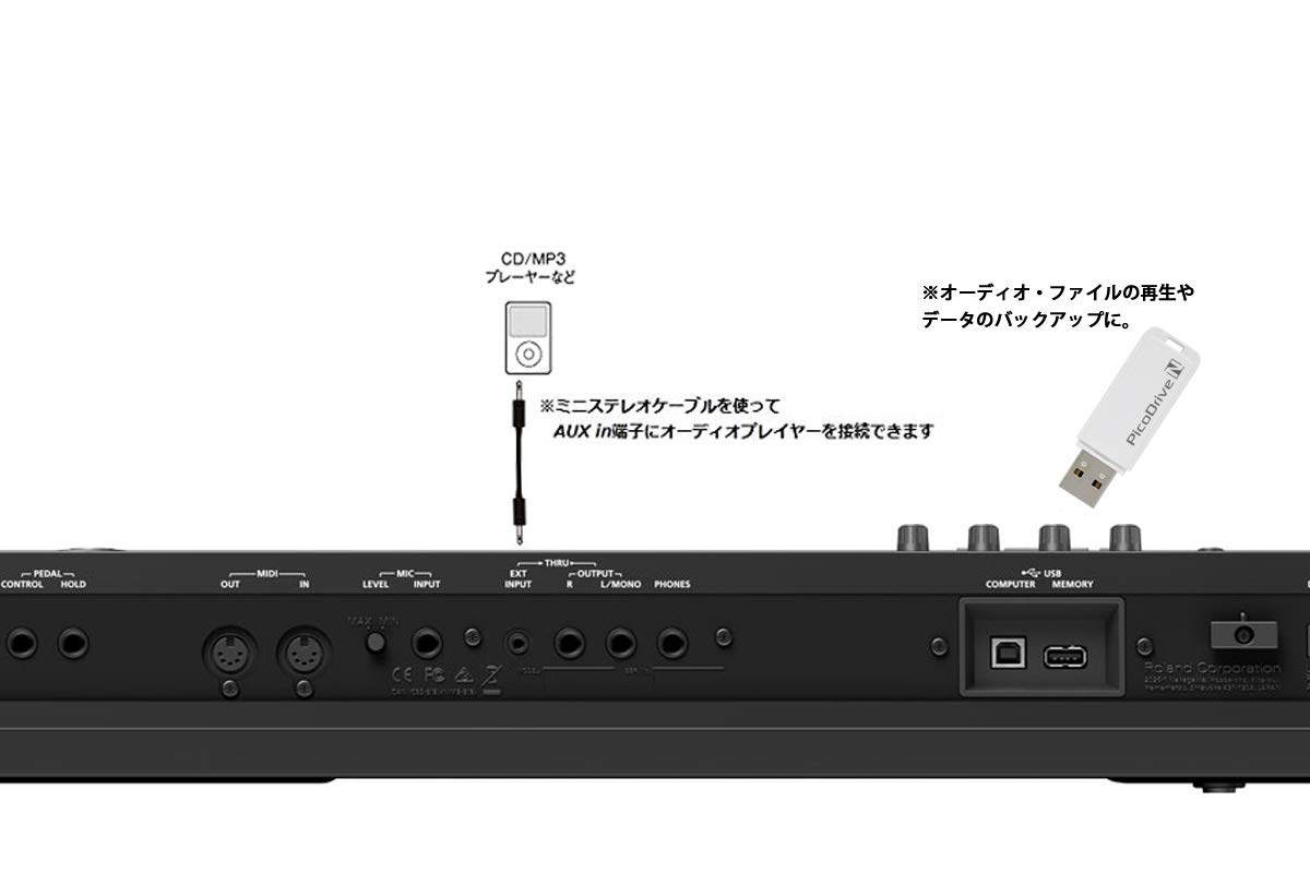 Amazon.co.jp: ◇練習応援特典付き◇ Roland/JUNO-DS61【 DP-2/EV-5 