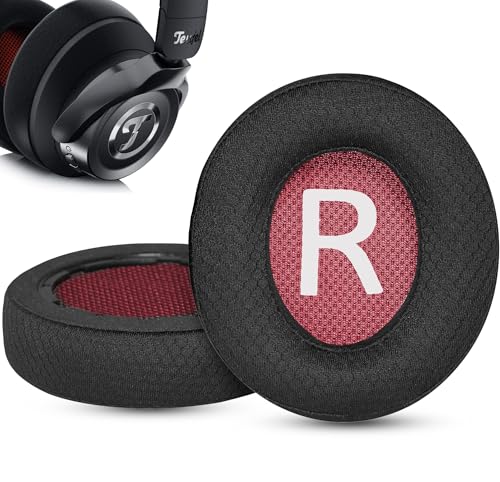 Teufel Real Blue NC (2020) Premium Ersatz-Ohrpolster für Teufel REAL Blue NC (2020) / Real Blue (2020) /Real Pure (2020) Kopfhörer – Atmungsaktives Mesh-Gewebe & Memory-Schaum