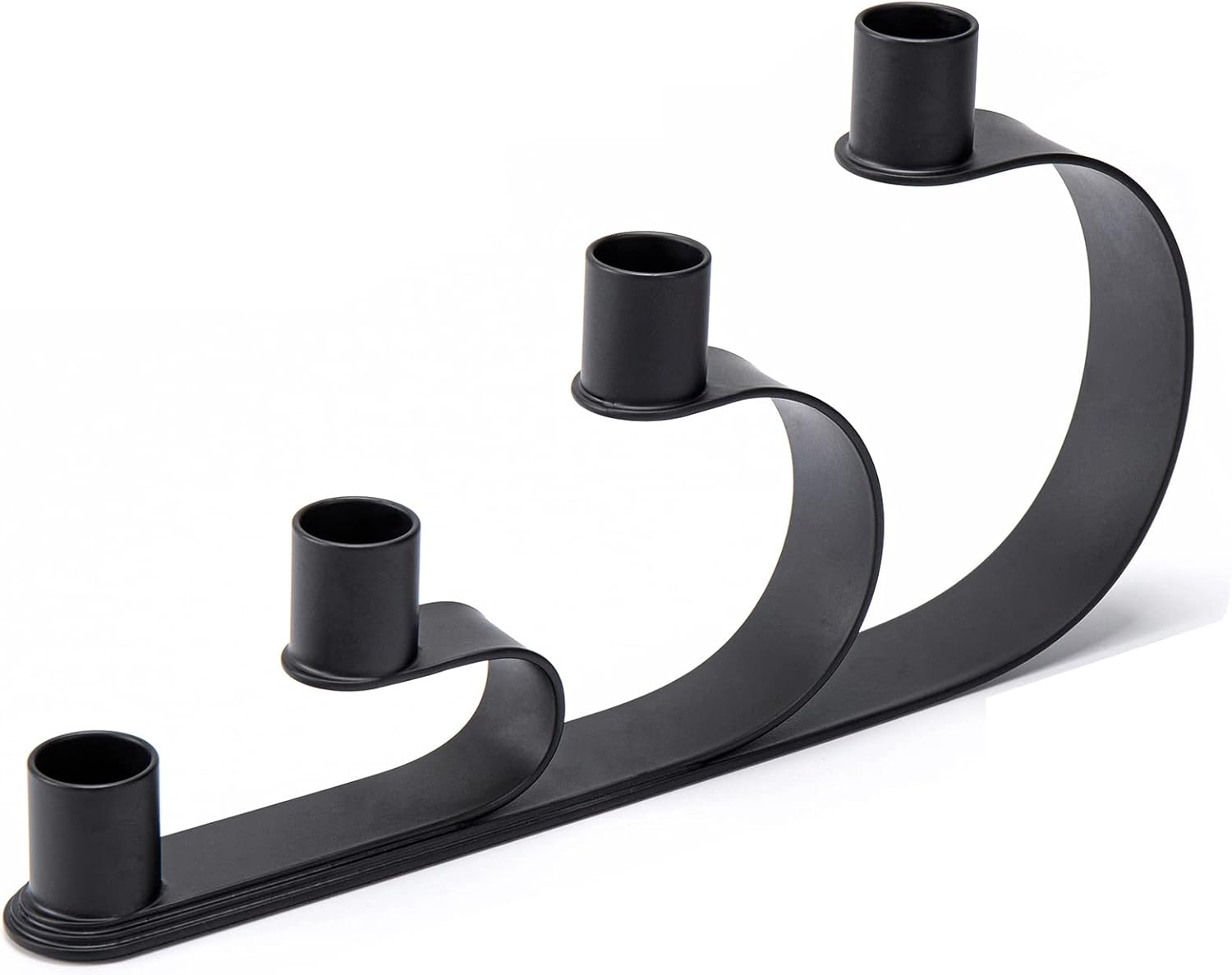 Tmtourh 4Candle Metal Candelabra Candlesticks Holder for