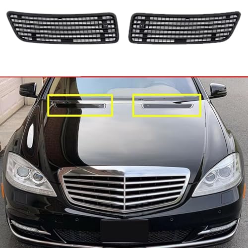 Grilles d'aération W221 pour capot Benz S550 2007-2013 - 2