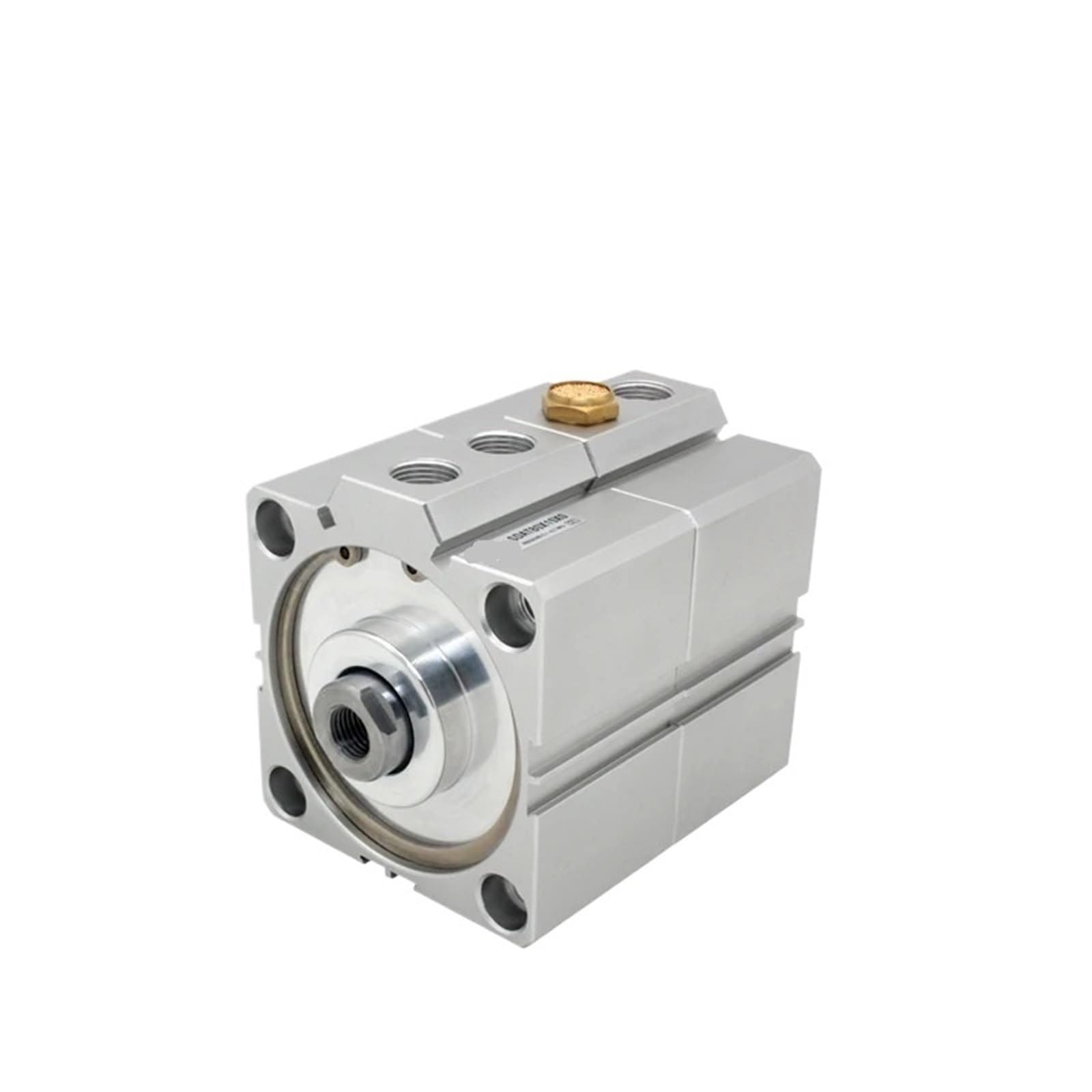 Vérin pneumatique compact double effet série SDAT32 type Duplex alésage 32 mm à 5 10 15 20 25 30 35 40 45 50 mm(SDAT32x10x0,-S(with magnetism))