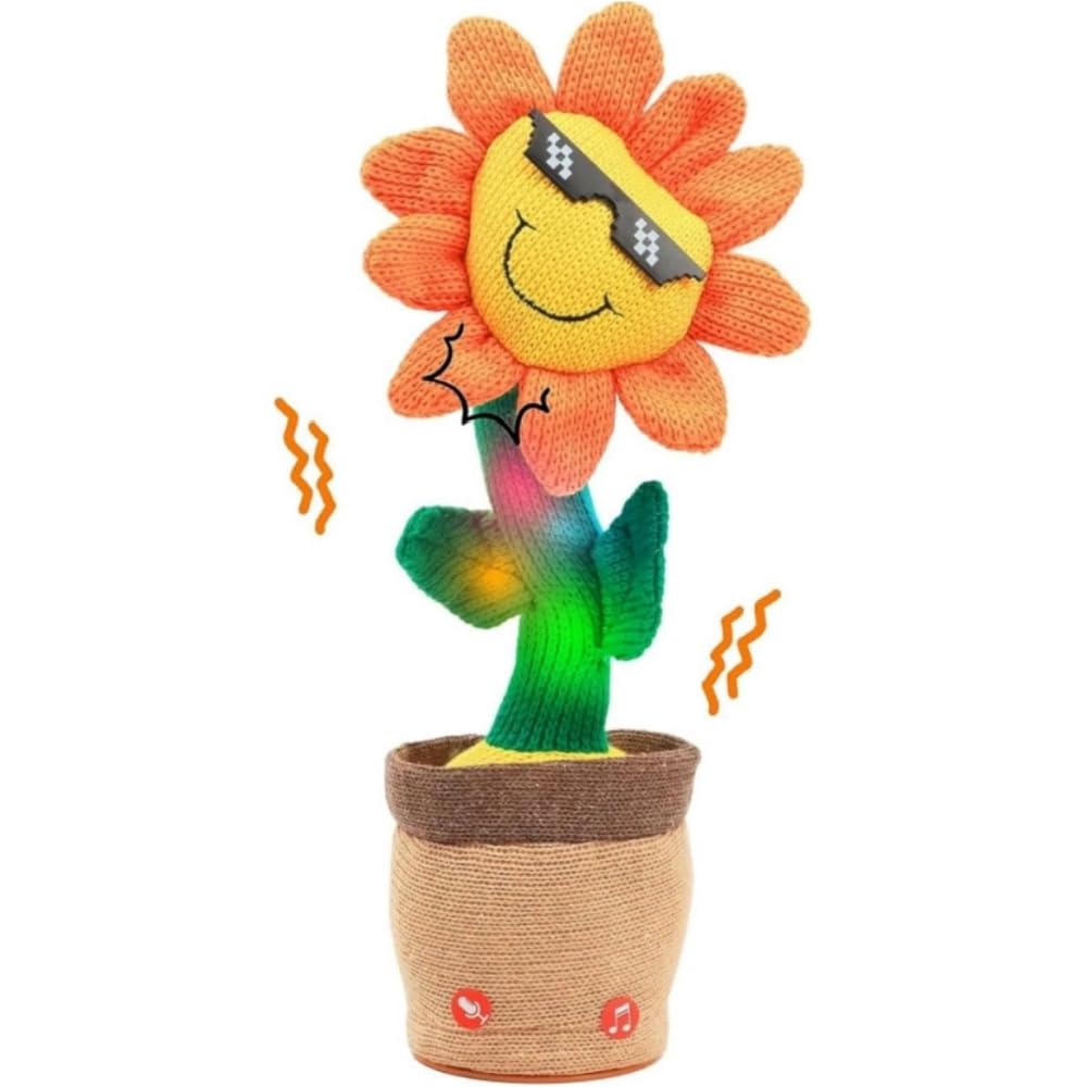 Amazon.co.jp: 踊るひまわり おもちゃ ダンシングフラワー 音に反応