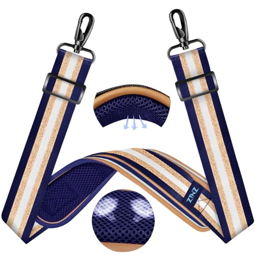 Tracolla Universale da 60 con Imbottitura Fissa Traspirante Ultra Spessa Regolabile per carichi Pesanti per Borsa per Laptop a -TH01B06 da palestra