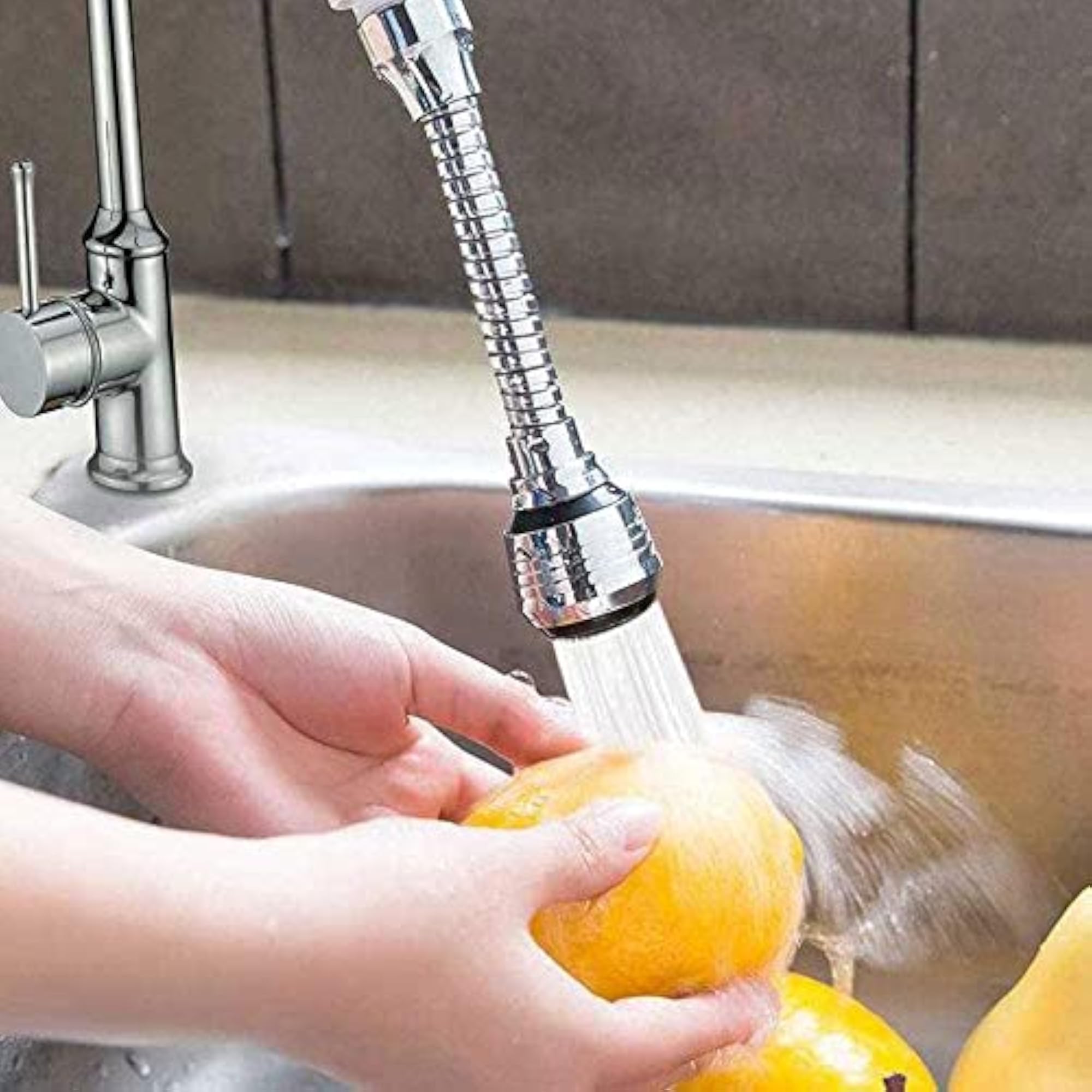 Movable Kitchen Tap Head Faucet Sprayer, 360 Degree Rotatable