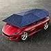 Car Sun Shade for Outdoor Parking, 13.8x7.2ft Semi-Automatic Pop Up Car Tent, UV Waterproof Sun Rain Protection with Hydraulic System, Portable Foldable Cars Roof Cover for SUV MPV Sedan, Navy Blue