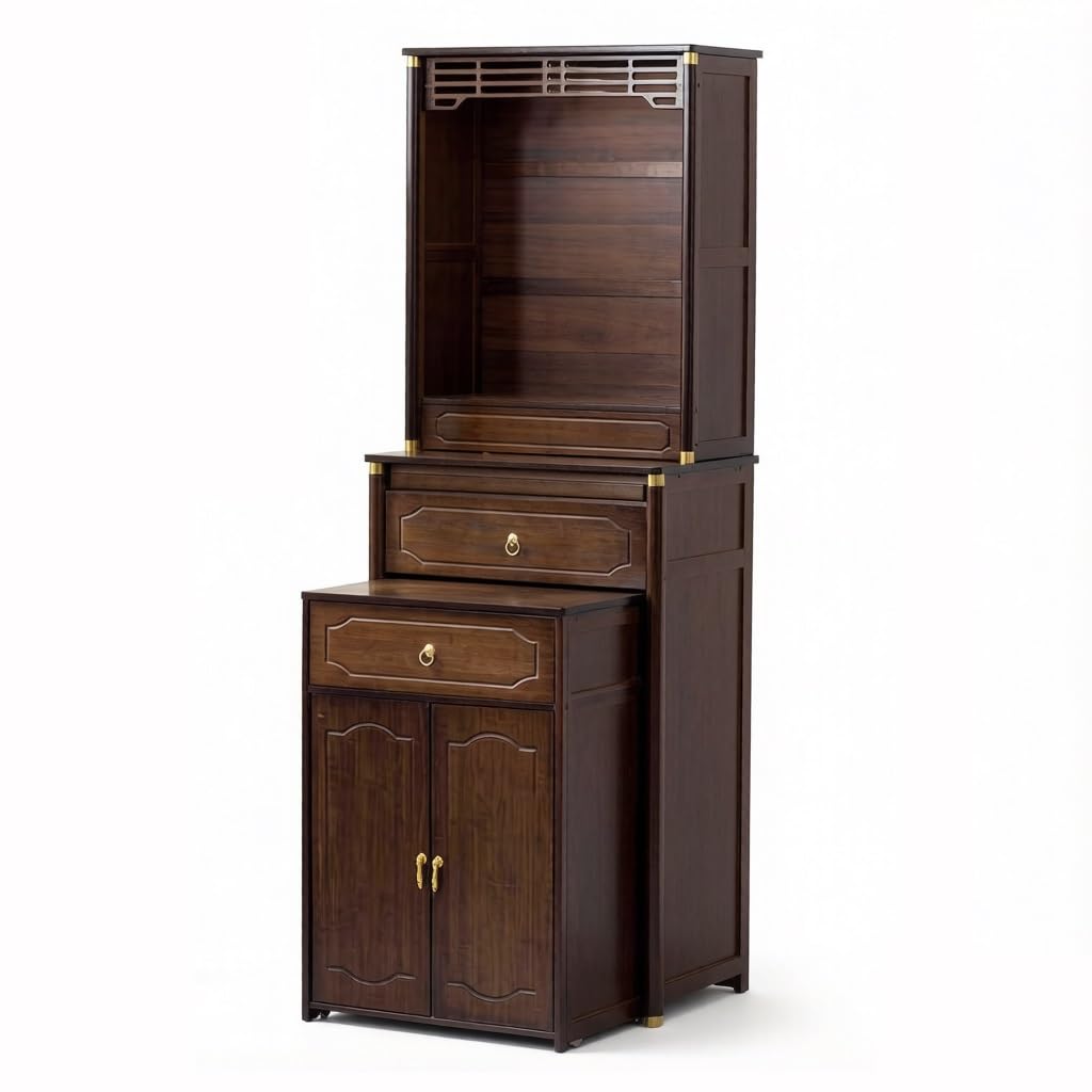 Cenz-888 buddha statue display table Altar Cabinet Tall Wooden Shrine