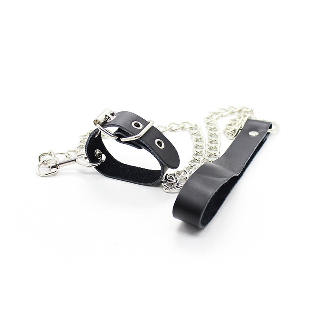 Sextoy - Cockring (anneau Pénien) En Cuir Noir - 4 Pressions SPEED - Marque Strict - Neuf