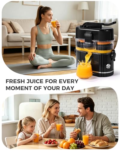 Amzpass Dual-Head Electric Citrus Juicer (200W) — view 9