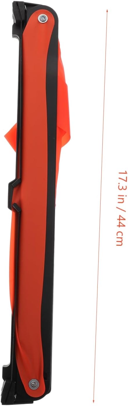 GLEAVI 3pcs Reflective Triangle Warning Sign Kit for Roadside Safety Emergency Signal for Vehicles Easy Setup Weighted Base for Day Night Use