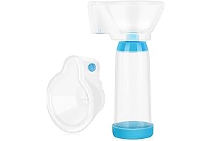 Spacer para niños con agua salina para nebulizador