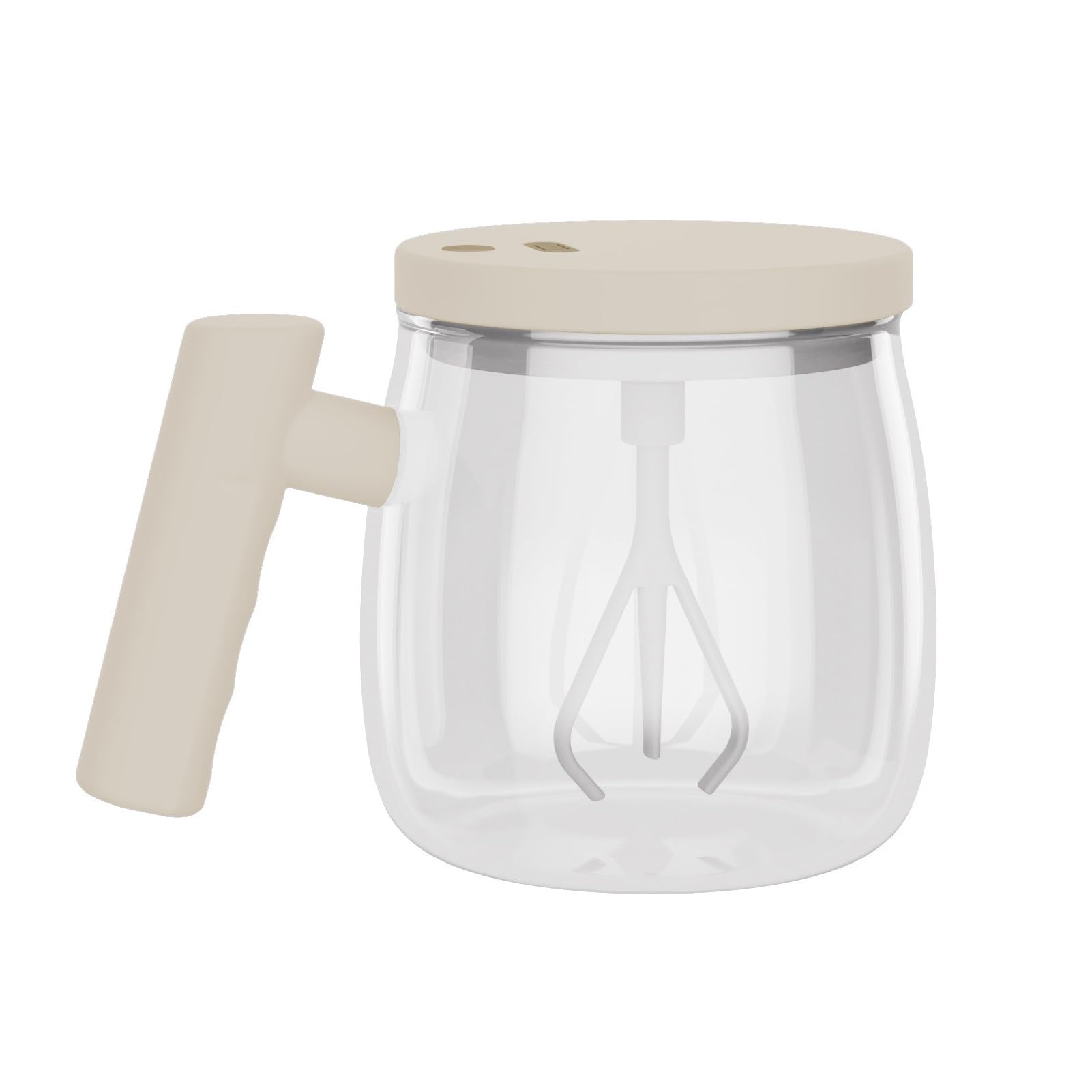Firlar 400ml Self Stirring Coffee Mug, Portable self Stirring Mug Home Travel Coffee Mug, Electric High Speed Mixing Cup, for Office Home Glass Self Stirring Travel Coffee Cup(#2)
